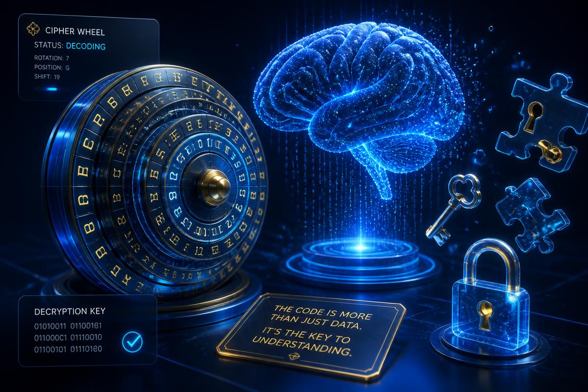 Cipher Intelligence Academy — วัดระดับพัฒนาสมองด้วยการถอดรหัสปัญญา